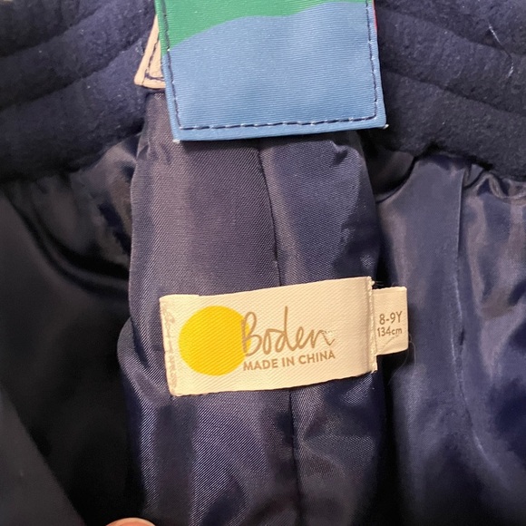 NWT Boden Colorful Camouflage Camo Snow Pants Straps Bib - Picture 5 of 7